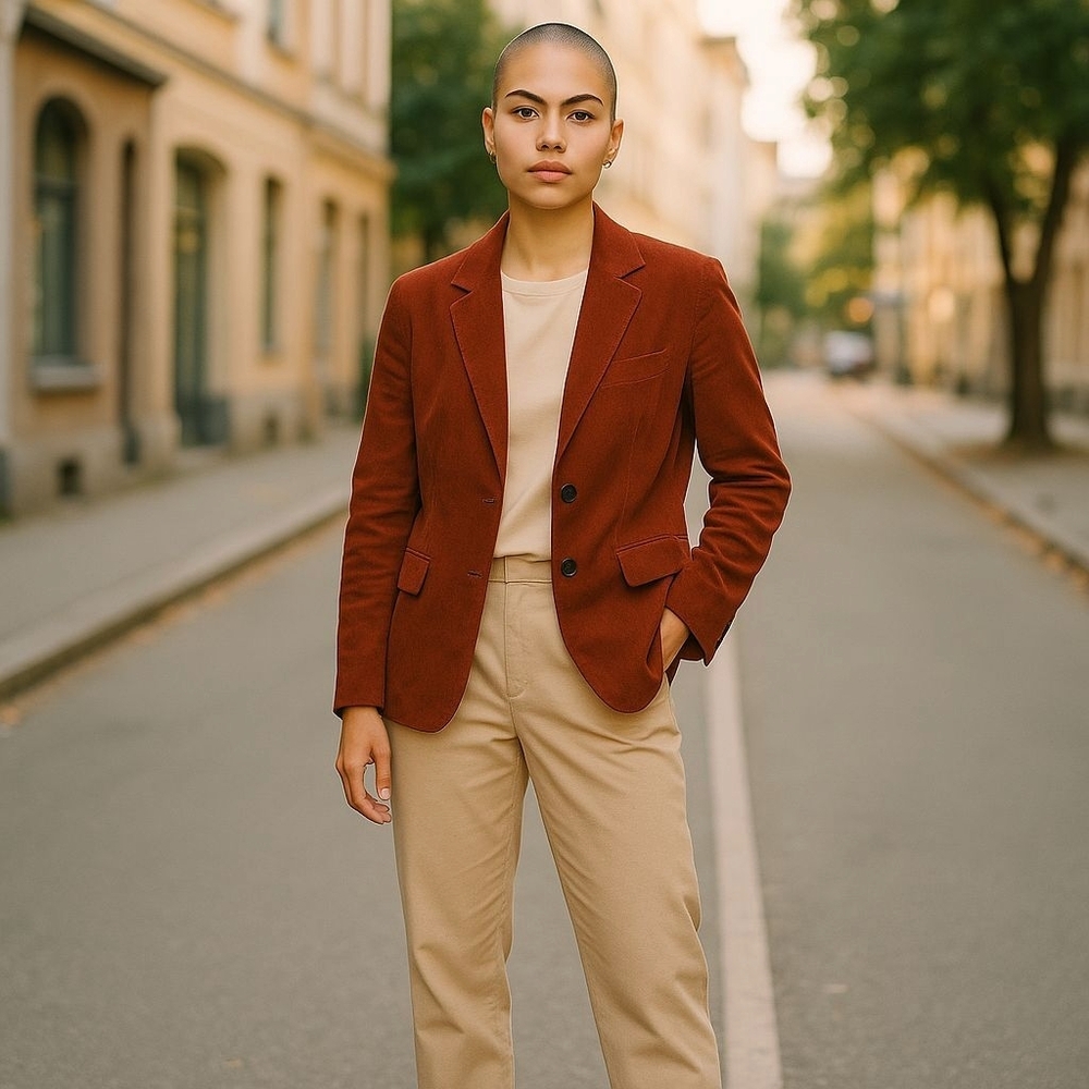 Aritzia Rust Brown Blazer